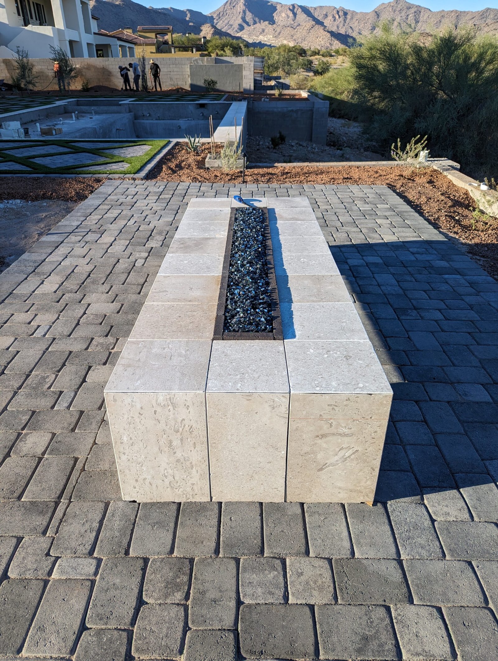 New Horizon Hardscaping Fire Pit Arizona (13)