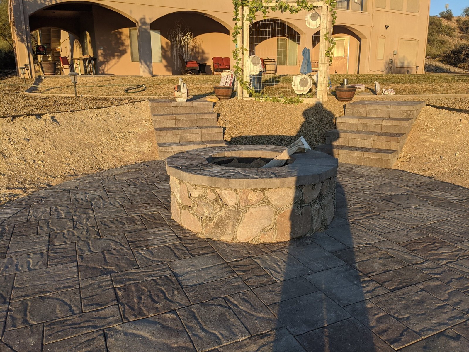 New Horizon Hardscaping Fire Pit Arizona (4)
