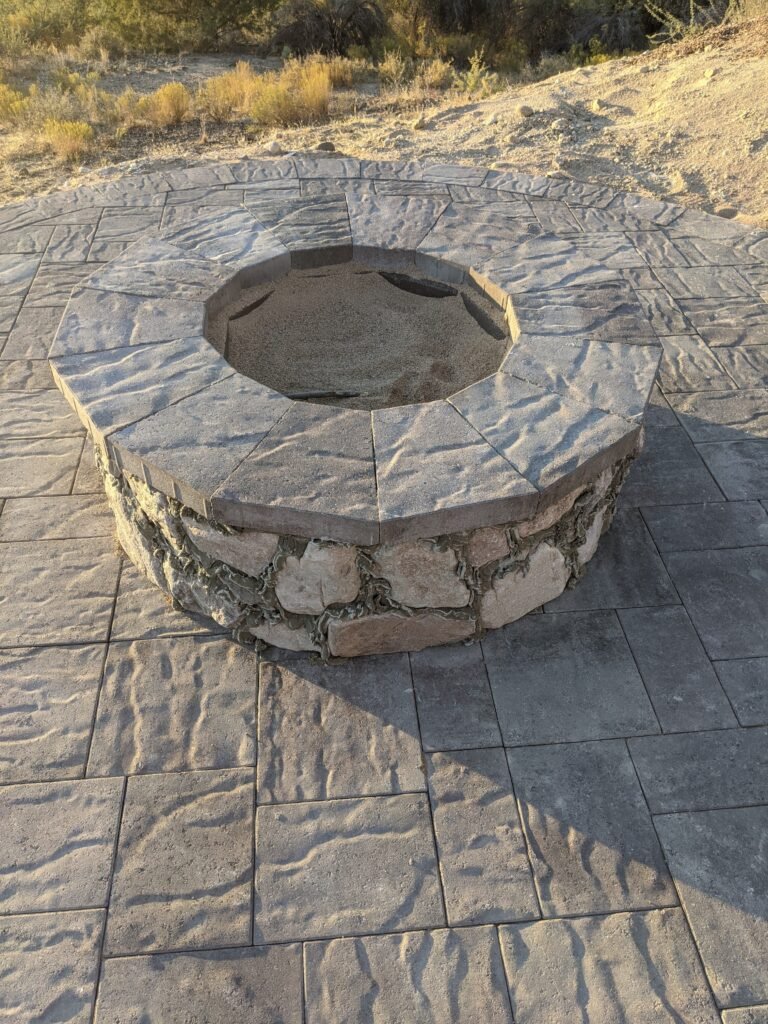 New Horizon Hardscaping Fire Pit Arizona (5)