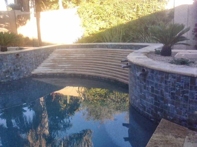 New Horizon Hardscaping Travertino Installation in Arizona (22)